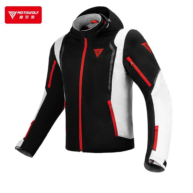 MOTOWOLF Windbreaker Motorcycl - مراجعة Cycling Commute Jacket وسعره