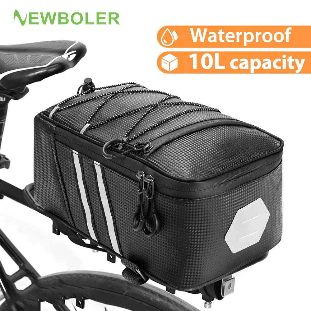 NEWBOLER 8L/10L Bicycle Rear S - مراجعة Panniers Waterproof Rear وسعره