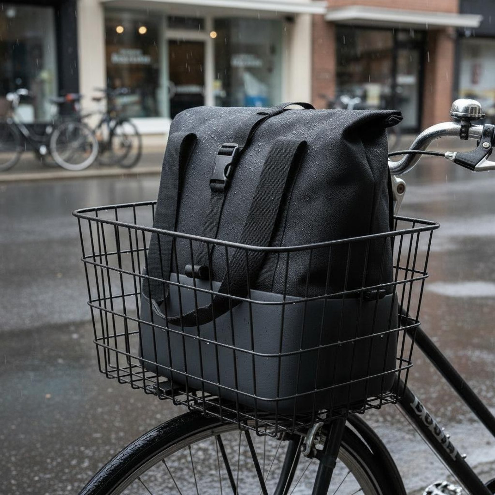 Electric Bike Basket Bag Dustp - مراجعة Cycling Commute Gear وسعره