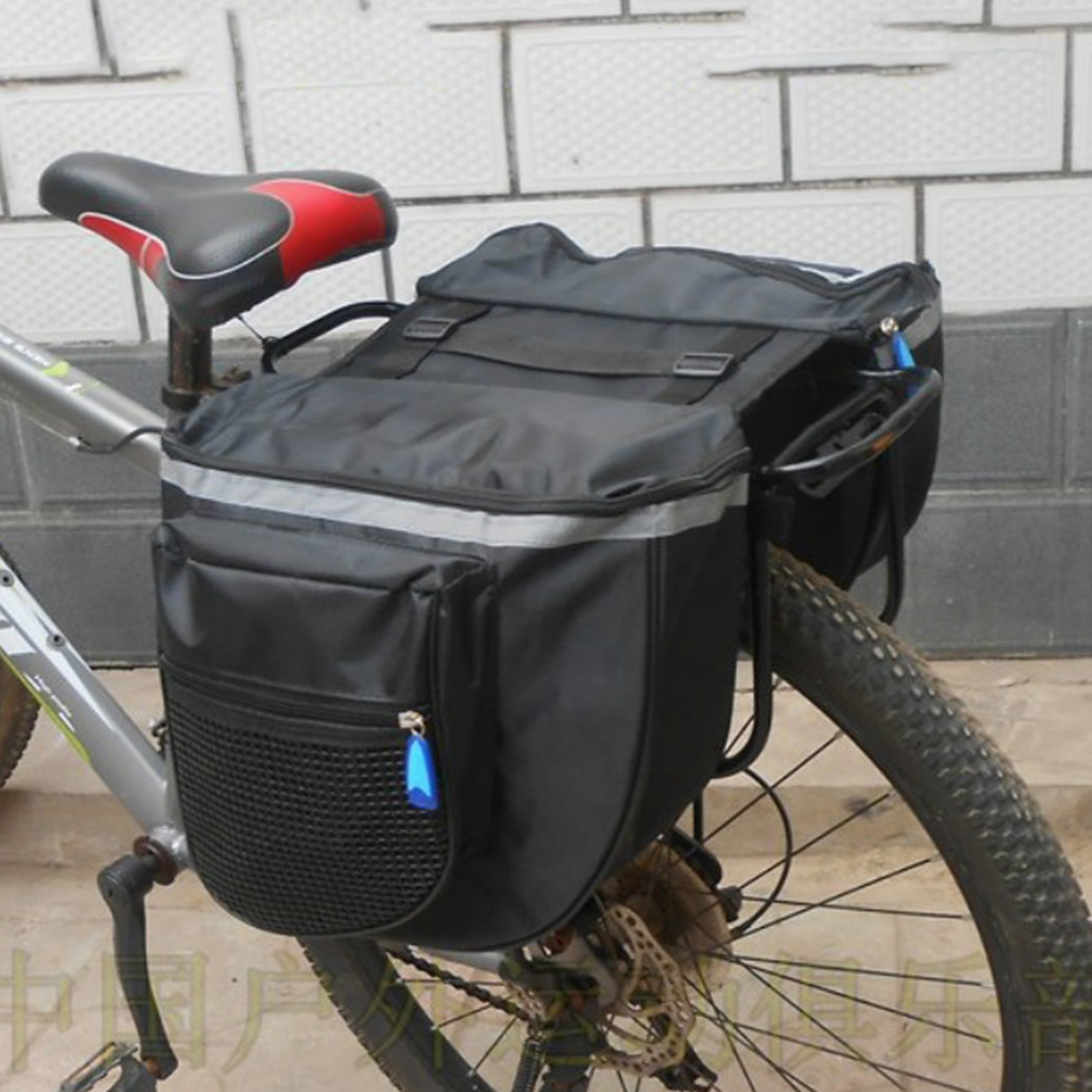 Double Pannier Waterproof Bag  - مراجعة Panniers Waterproof Rear وسعره