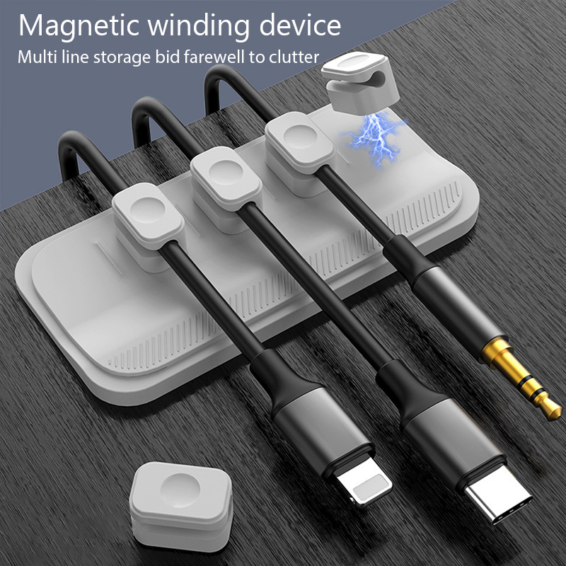Cable Organizer Magnetic Cable - مراجعة Cable Lock Flexible وسعره