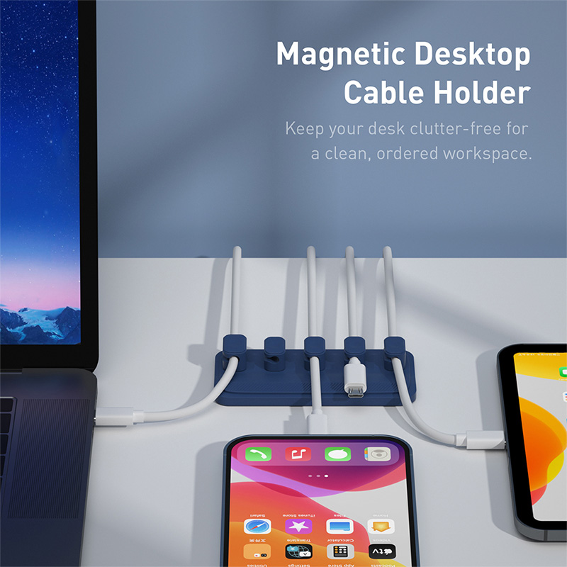 Cable Organizer Magnetic Cable - مراجعة Cable Lock Flexible وسعره