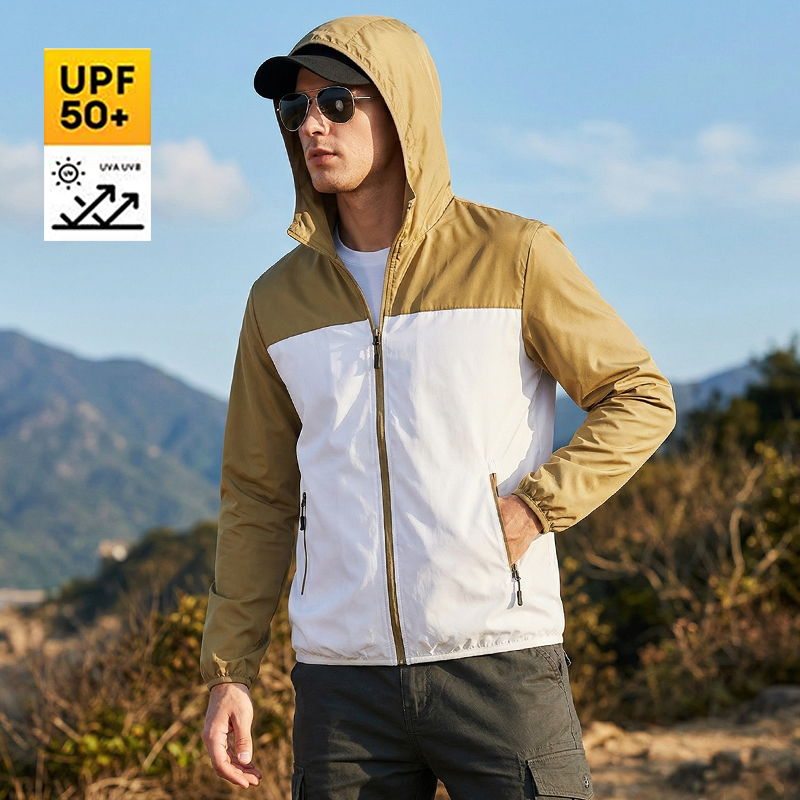New Summer Men's Sunscreen Jac - مراجعة Cycling Commute Jacket وسعره