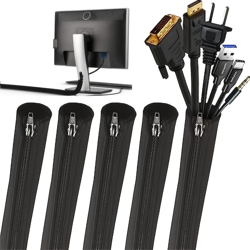 1/2/4 PCS Flexible Cable Manag - مراجعة Cable Lock Flexible وسعره