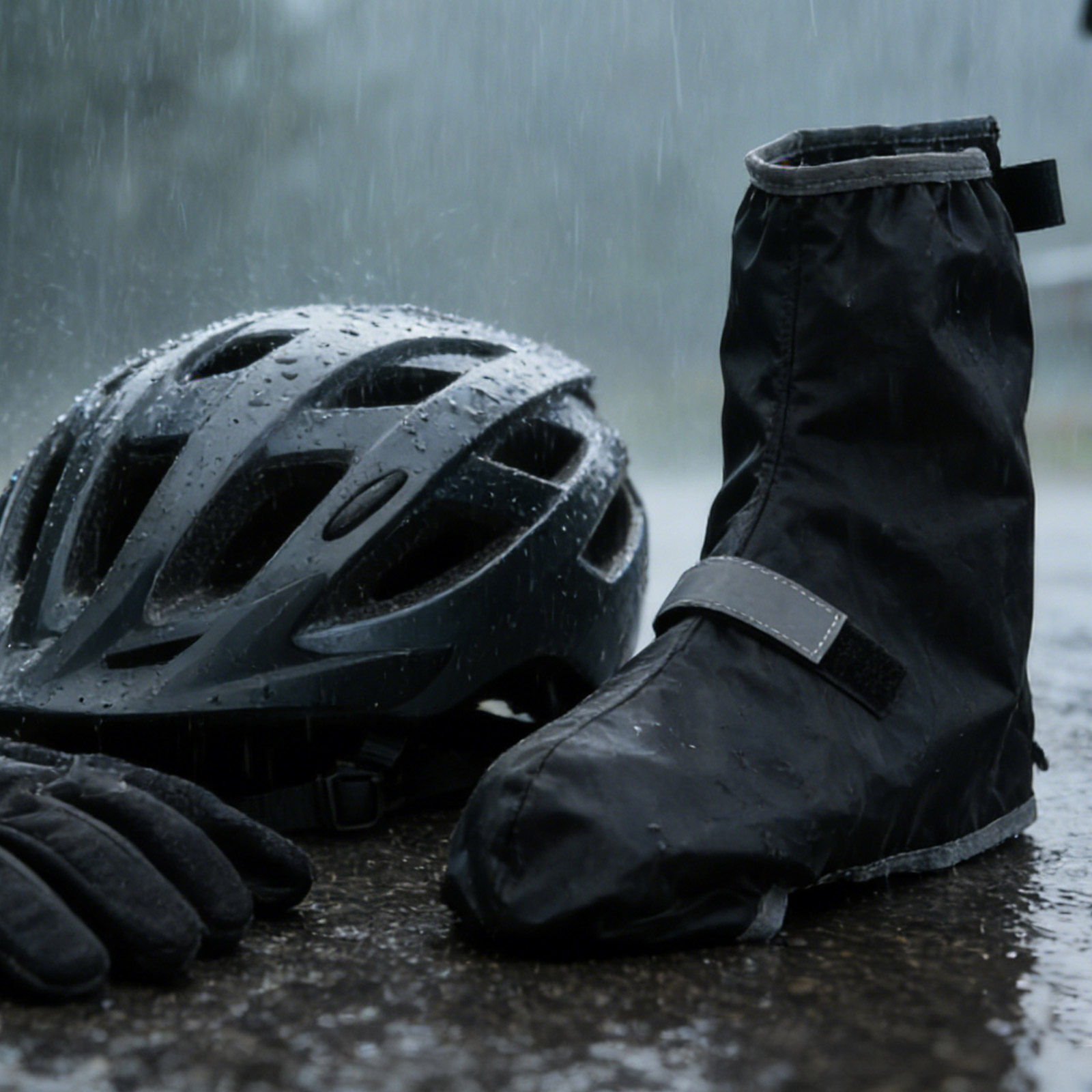 1Pair Waterproof Shoe Covers R - مراجعة Cycling Commute Shoes وسعره