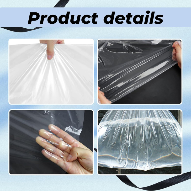 5/10PCS Pe Clear Dustproof Sto - مراجعة Cycling Commute Bag وسعره