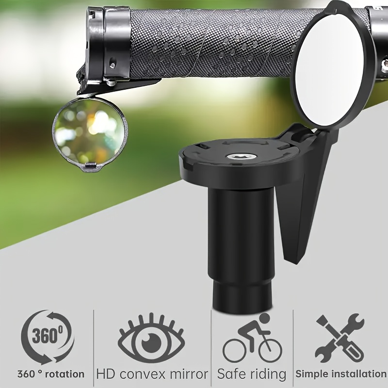 Universal 360° Adjustable Bicy - مراجعة Mirror Handlebar Convex وسعره