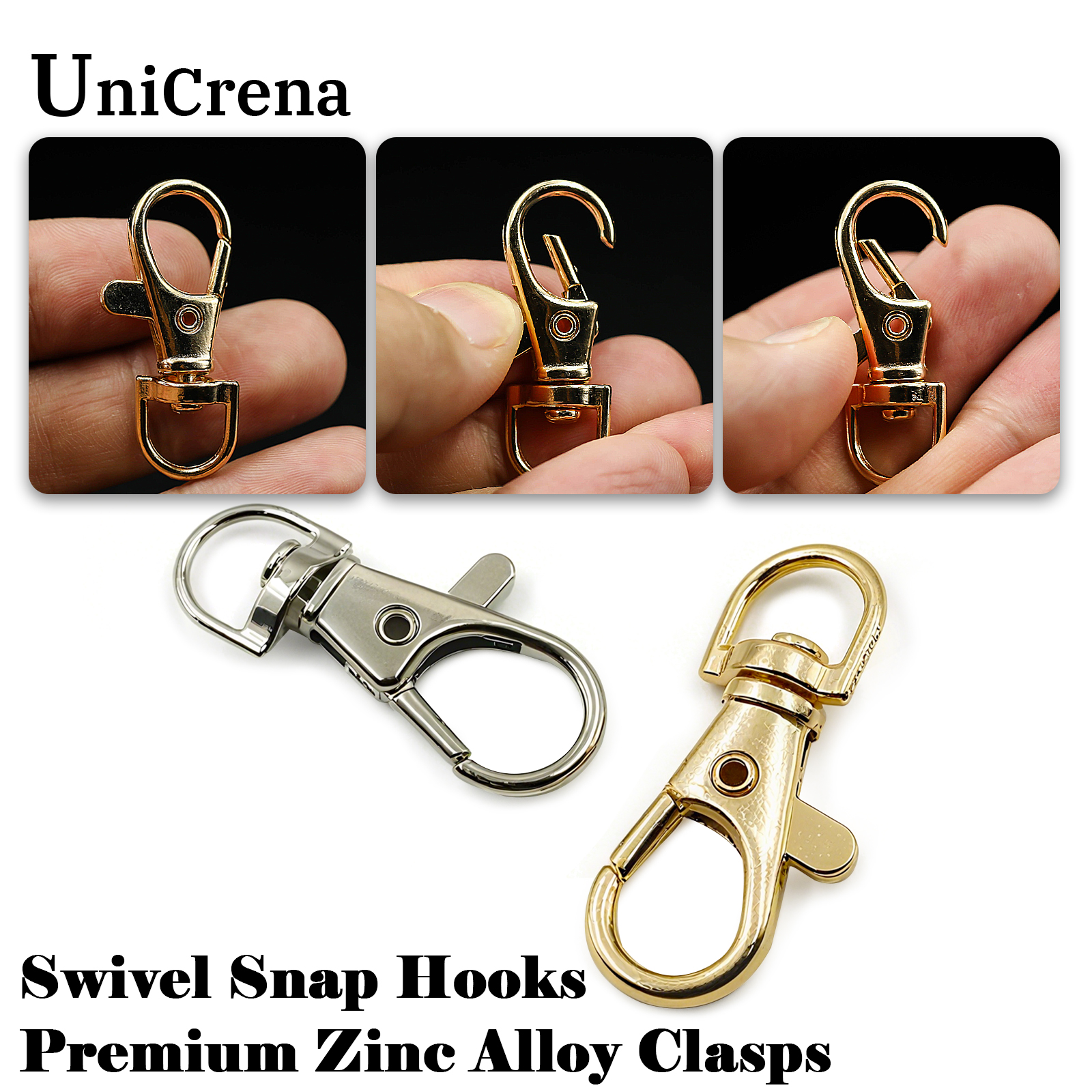 UniCrena Swivel Snap Hooks Lob - مراجعة Chain Lock Combination وسعره