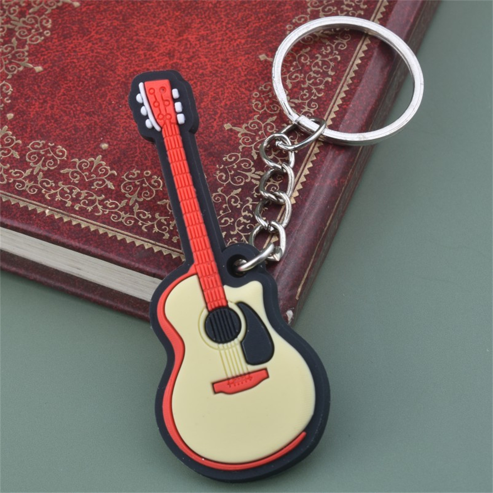 Cute Musical Instrument Keycha - مراجعة Chain Lock Combination وسعره
