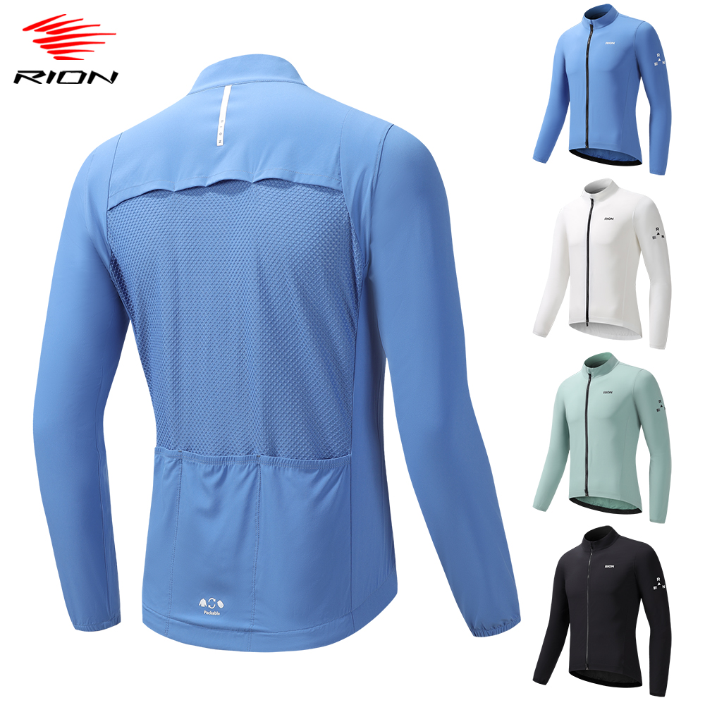 RION Cycling Jacket Men's Wind - مراجعة Cycling Commuter Jacket وسعره