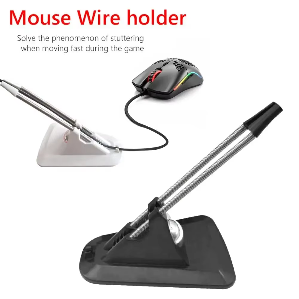 Mouse Cable Holder Computer PC - مراجعة Cable Lock Flexible وسعره