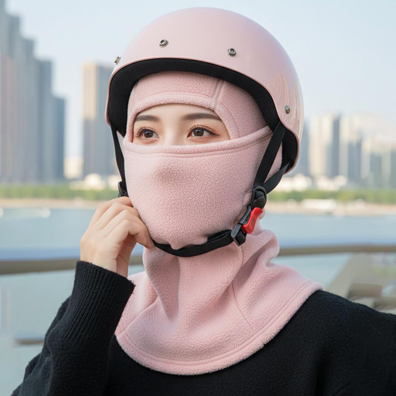 Ski Masque Motorcycle Hood Gea - مراجعة Cycling Commute Gear وسعره