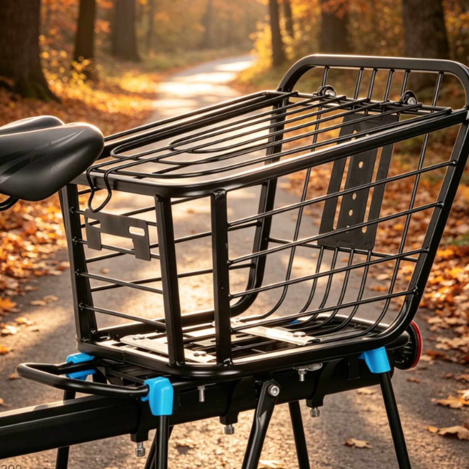 Folding Rear Bike Basket Folda - مراجعة Cycling Commute Gear وسعره