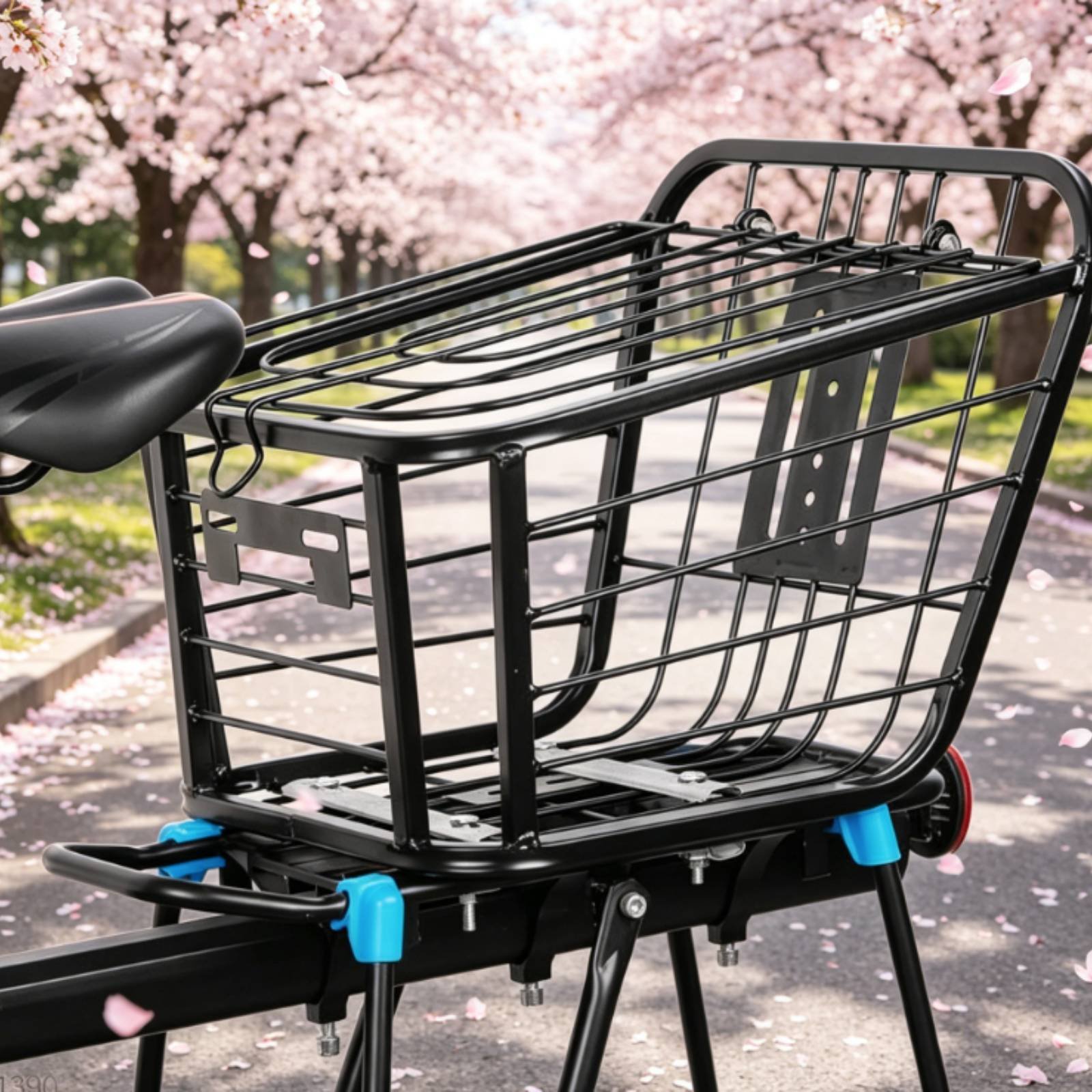 Folding Rear Bike Basket Folda - مراجعة Cycling Commute Gear وسعره