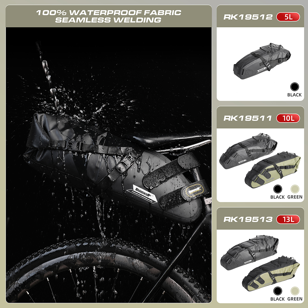 Rhinowalk Bike Saddle Bag Wate - مراجعة Panniers Waterproof Rear وسعره