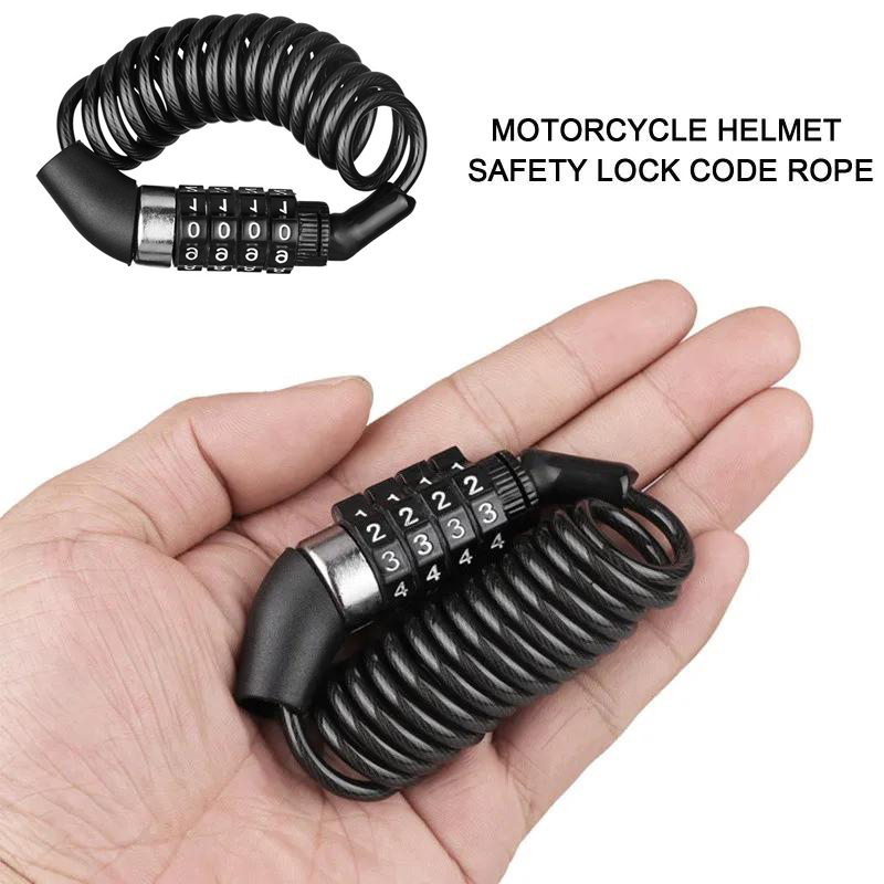 For Motorcycle Bicycle Anti-Th - مراجعة Chain Lock Combination وسعره