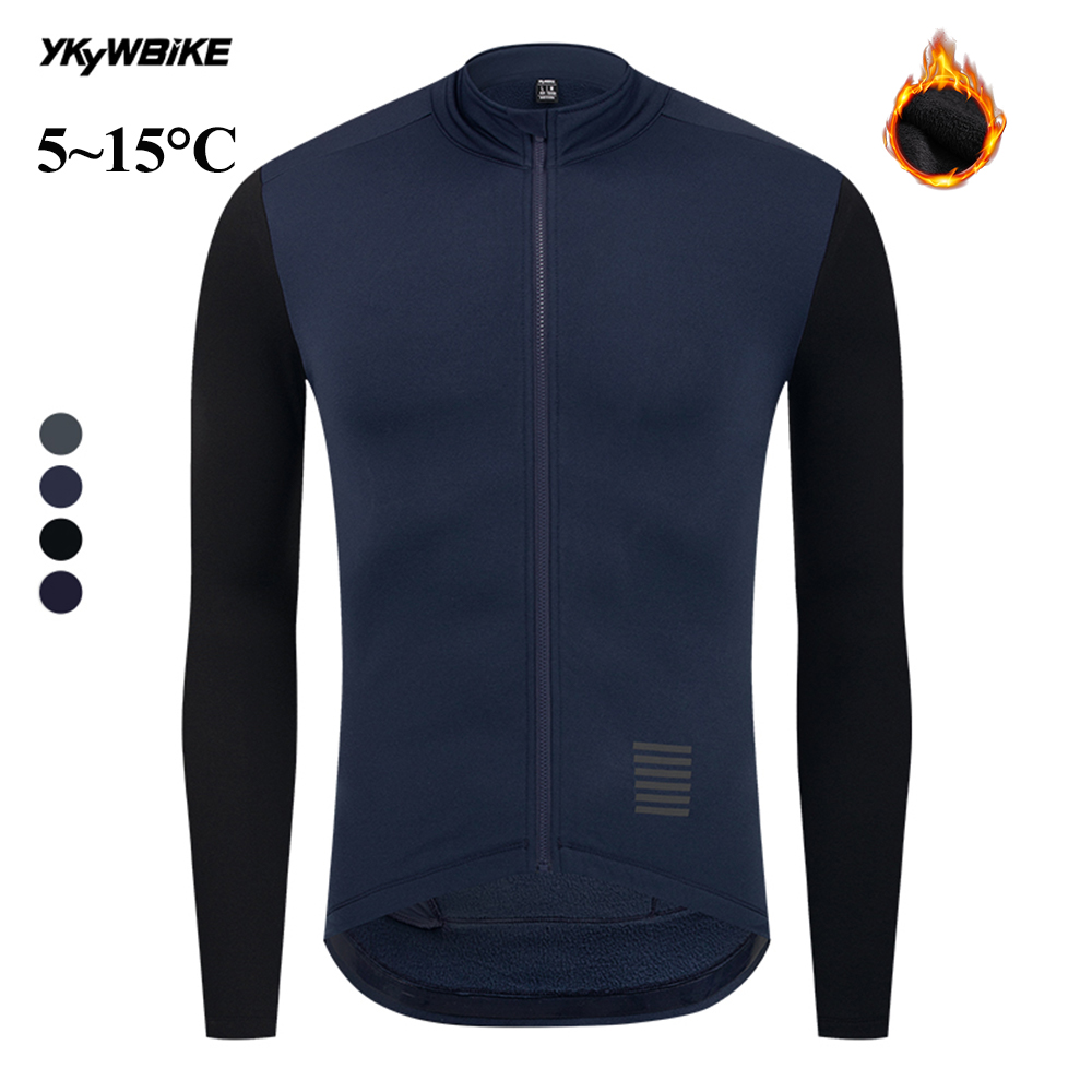YKYWBIKE 5-15°C Thermal Fleece - مراجعة Cycling Commuter Jacket وسعره