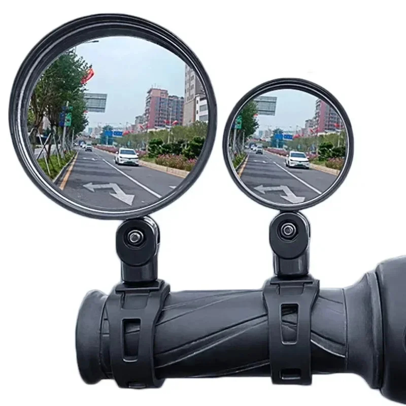 2-8pcs Bike Mirror, Bar End Bi - مراجعة Mirror Handlebar Convex وسعره