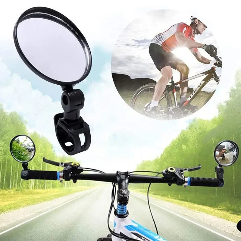 2-8pcs Bike Mirror, Bar End Bi - مراجعة Mirror Handlebar Convex وسعره