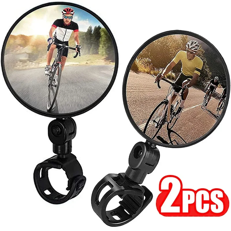 2-8pcs Bike Mirror, Bar End Bi - مراجعة Mirror Handlebar Convex وسعره