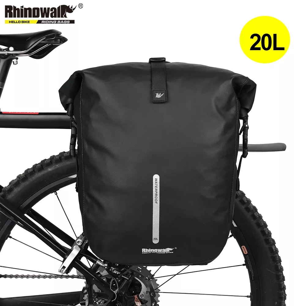 Rhinowalk Waterproof Bike Pann - مراجعة Panniers Waterproof Rear وسعره