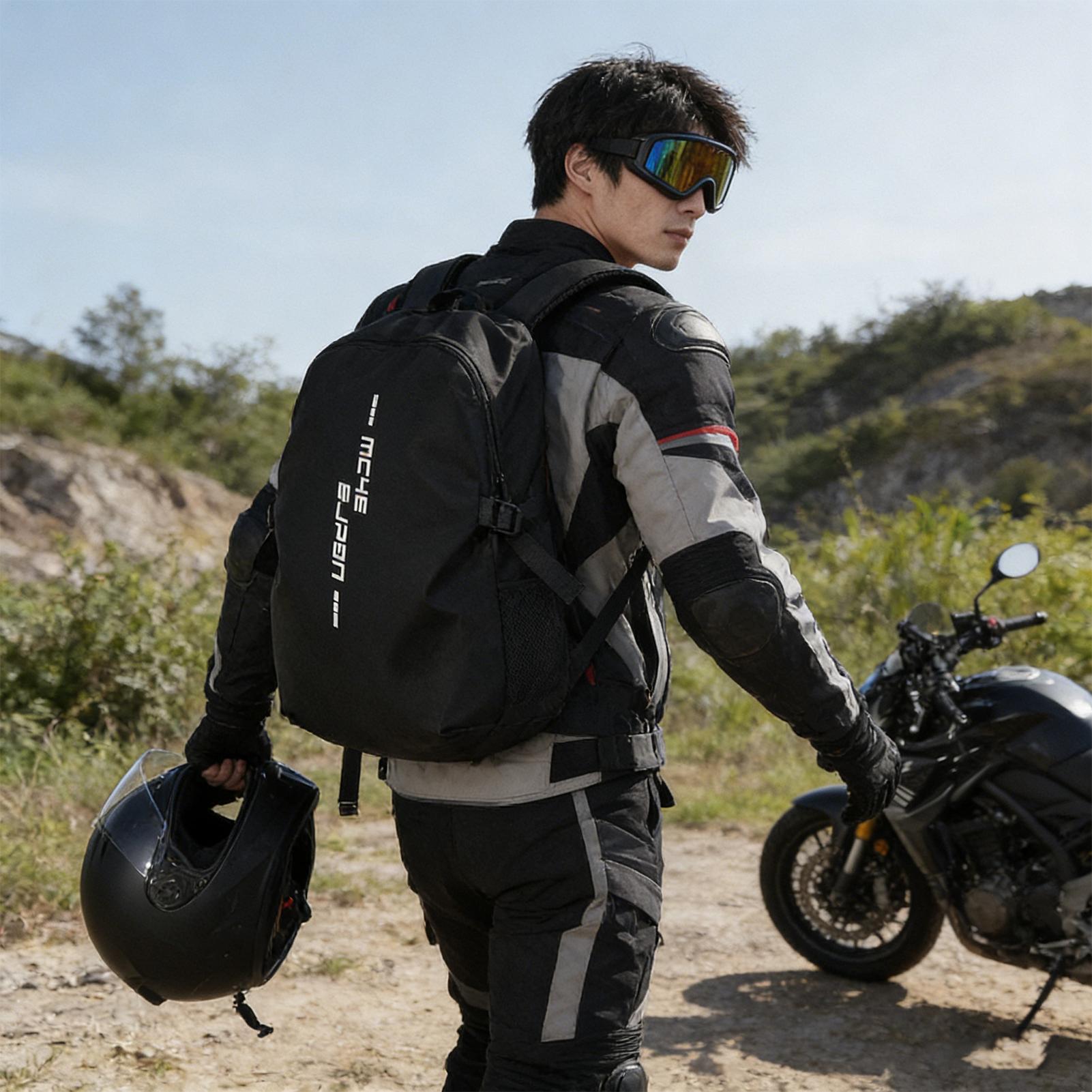 Backpack For Motorcycle Riders - مراجعة Cycling Commuter Backpack Laptop وسعره