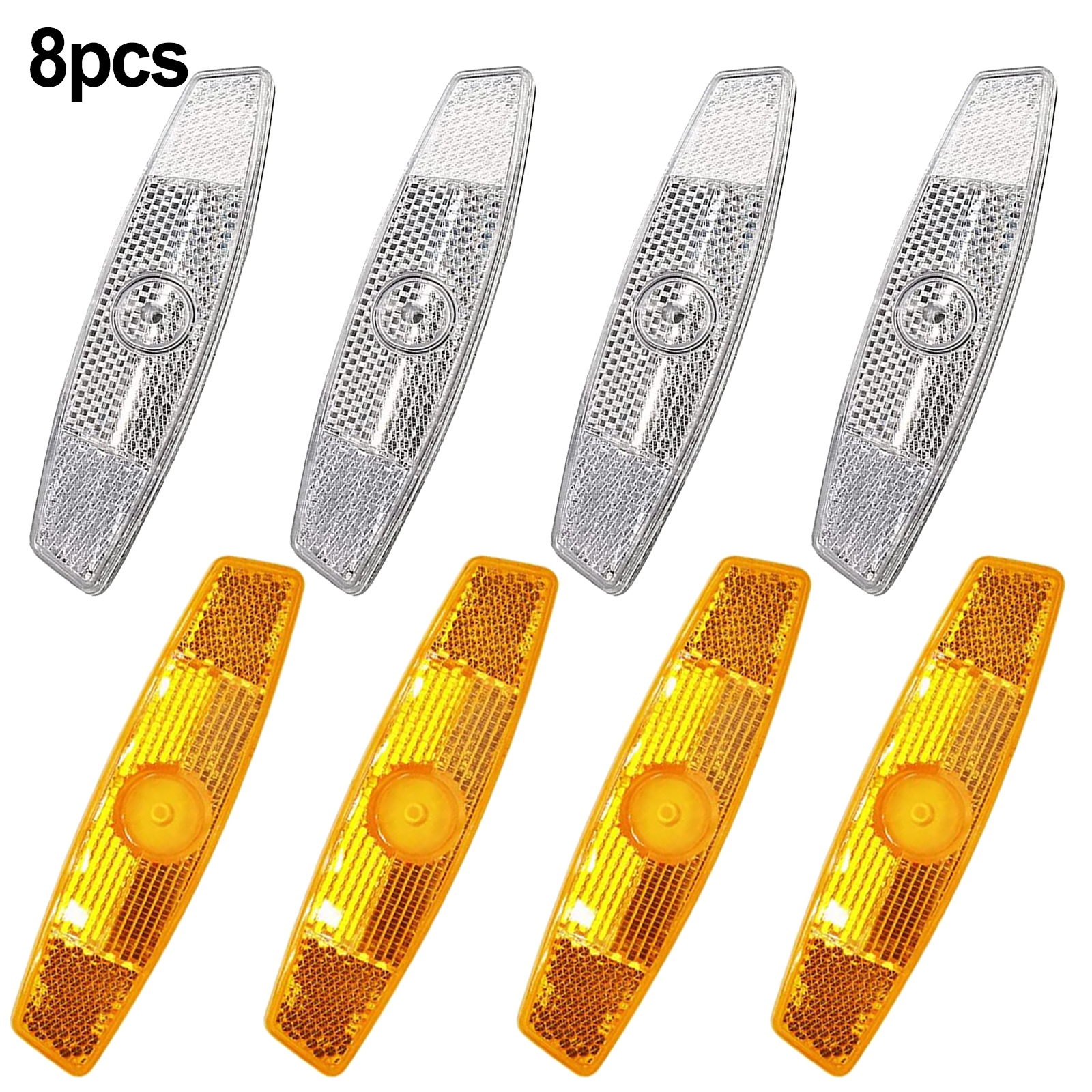 Bicycle Spoke Reflectors 8 Pie - مراجعة Spoke Reflector Set وسعره
