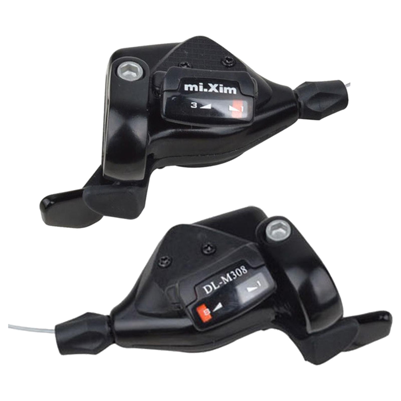 2 Pieces Bike Shifters Parts C - مراجعة Cycling Commute Gear وسعره