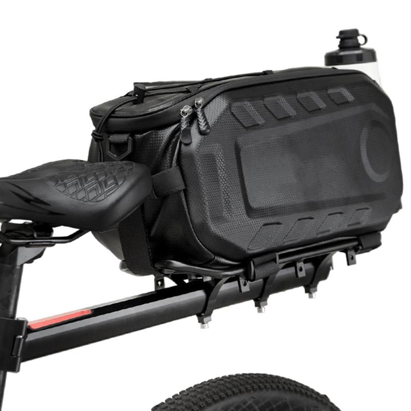 Hard Shell Road Bike Rear Seat - مراجعة Panniers Waterproof Rear وسعره