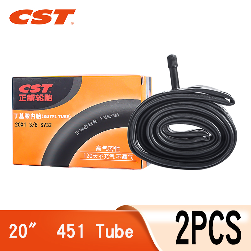 2PCS CST Bike Inner Tubes 20in - مراجعة Inner Tube 700C وسعره