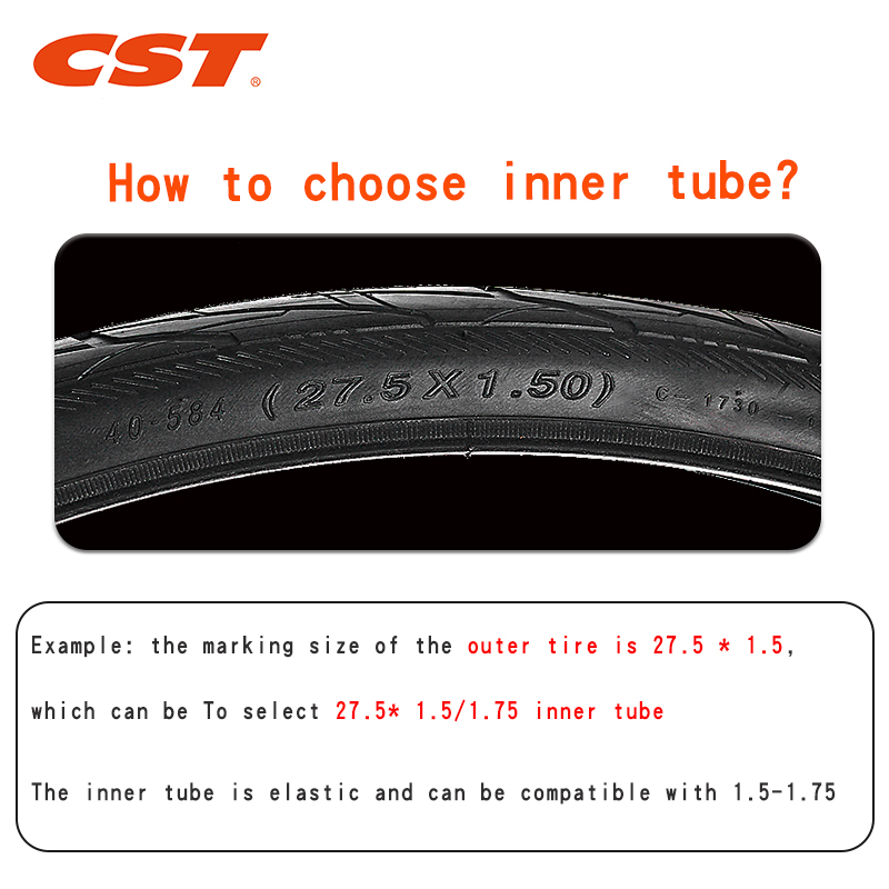 2PCS CST Bike Inner Tubes 20in - مراجعة Inner Tube 700C وسعره
