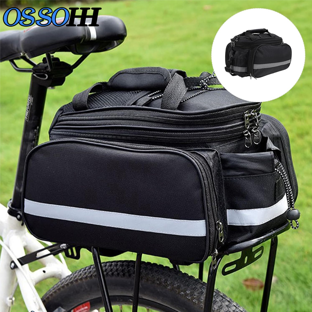 Bike Bags Bicycle Trunk Bag 27 - مراجعة Cycling Commute Rain وسعره