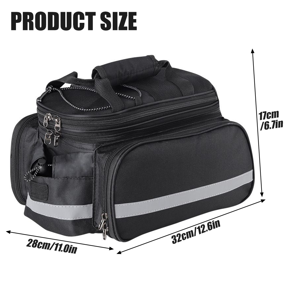 Bike Bags Bicycle Trunk Bag 27 - مراجعة Cycling Commute Rain وسعره