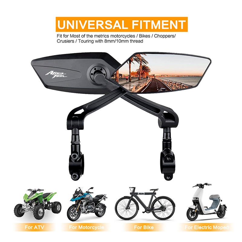 Motorcycle Handlebar Mirror Fo - مراجعة Mirror Handlebar Convex وسعره