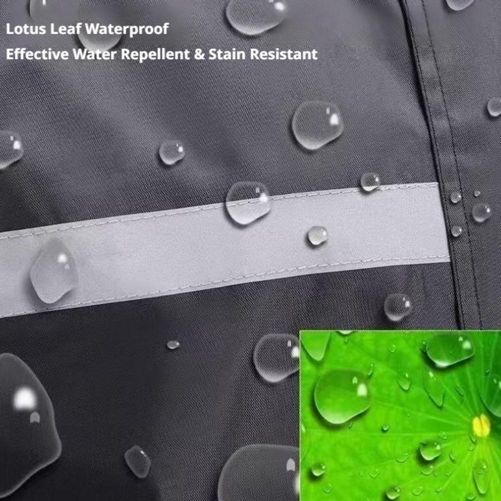 Waterproof Hooded Rain Poncho, - مراجعة Cycling Commute Rain وسعره