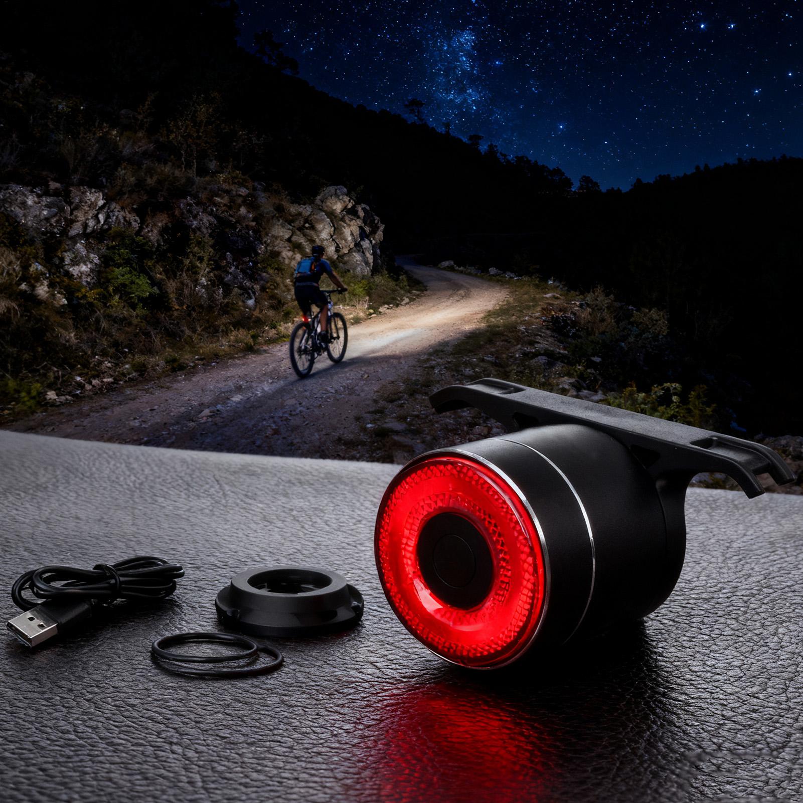 Bike Rear Light Smart Bike Tai - مراجعة Cycling Commuting وسعره