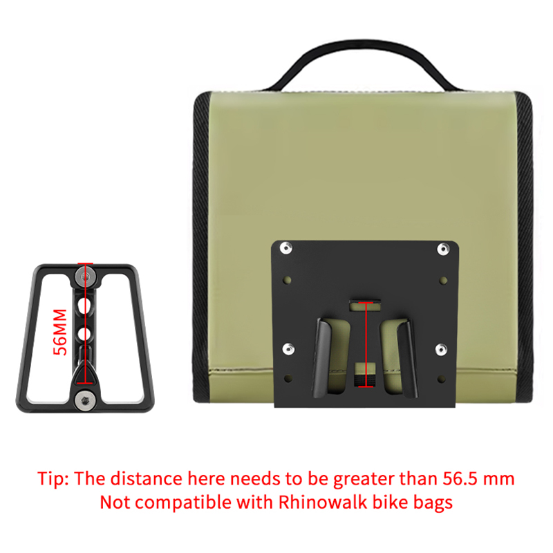 MUQZI Folding Bike Front Bag C - مراجعة Cycling Commute Bag وسعره