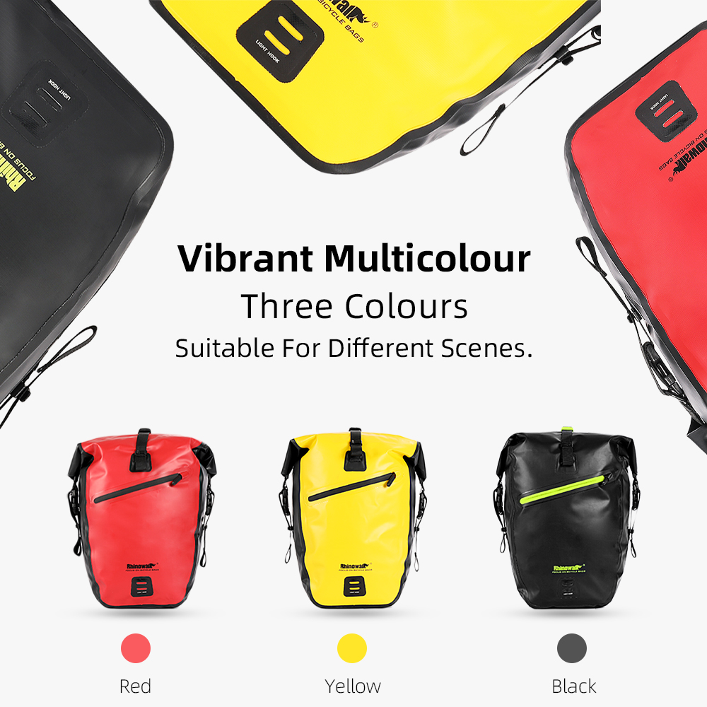 Rhinowalk Waterproof Bike Bag  - مراجعة Panniers Waterproof Rear وسعره