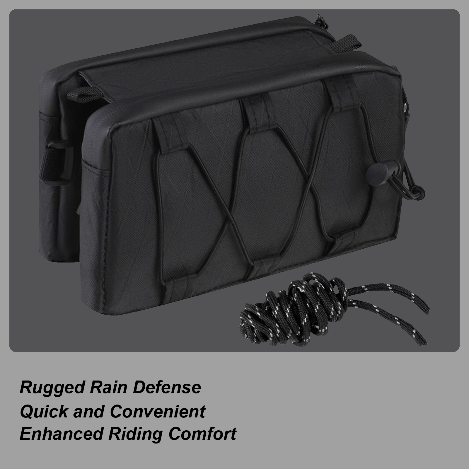 Bike Top Tube Bag Bicycle Fram - مراجعة Cycling Commute Gear وسعره
