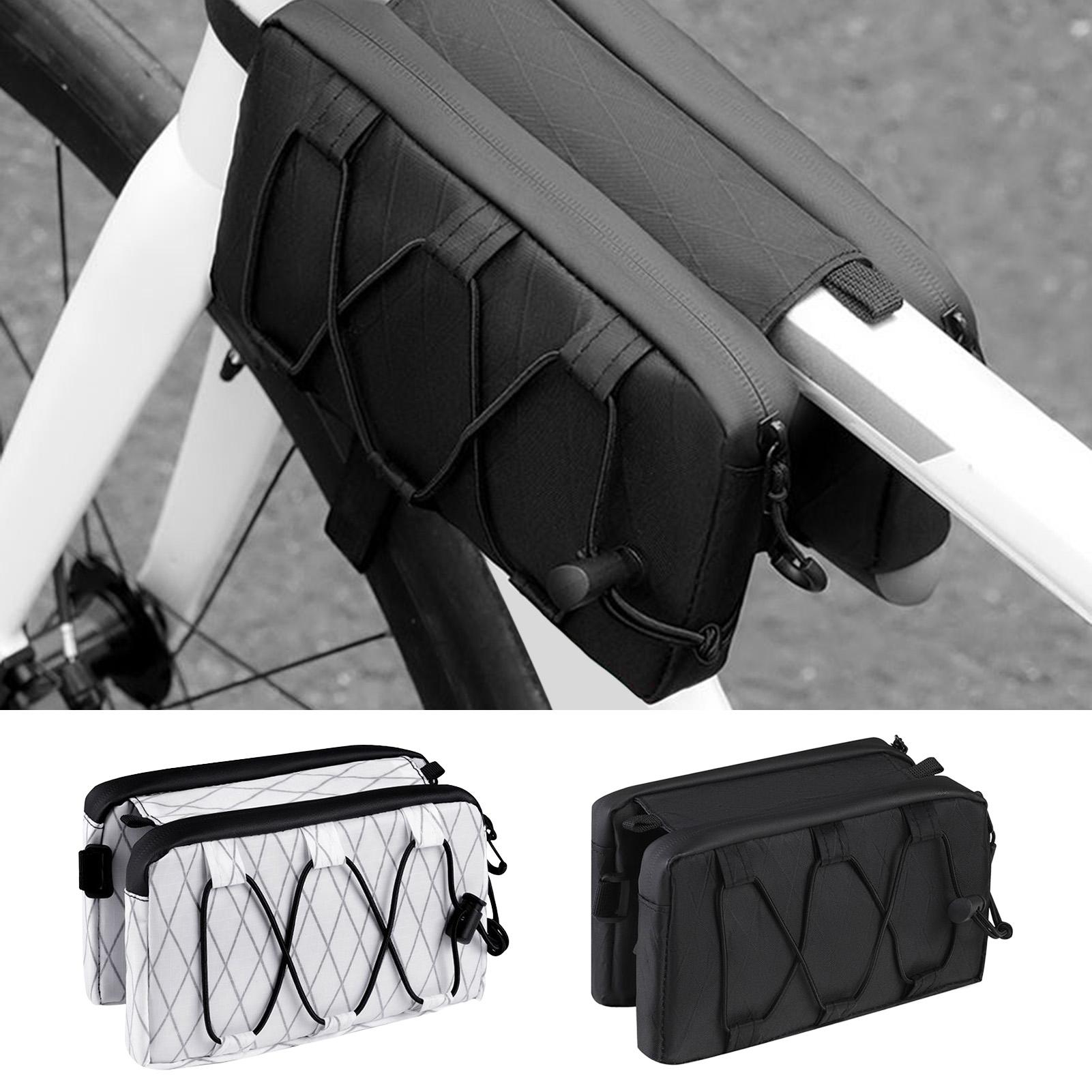 Bike Top Tube Bag Bicycle Fram - مراجعة Cycling Commute Gear وسعره