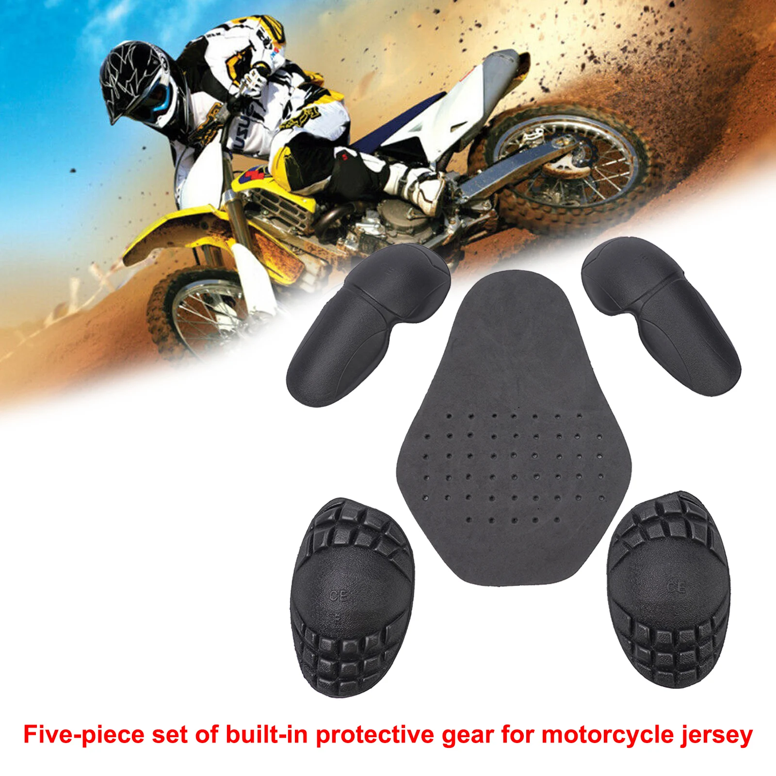 5PCS Motorcycle Bike Riding Ja - مراجعة Cycling Commuter Jacket وسعره