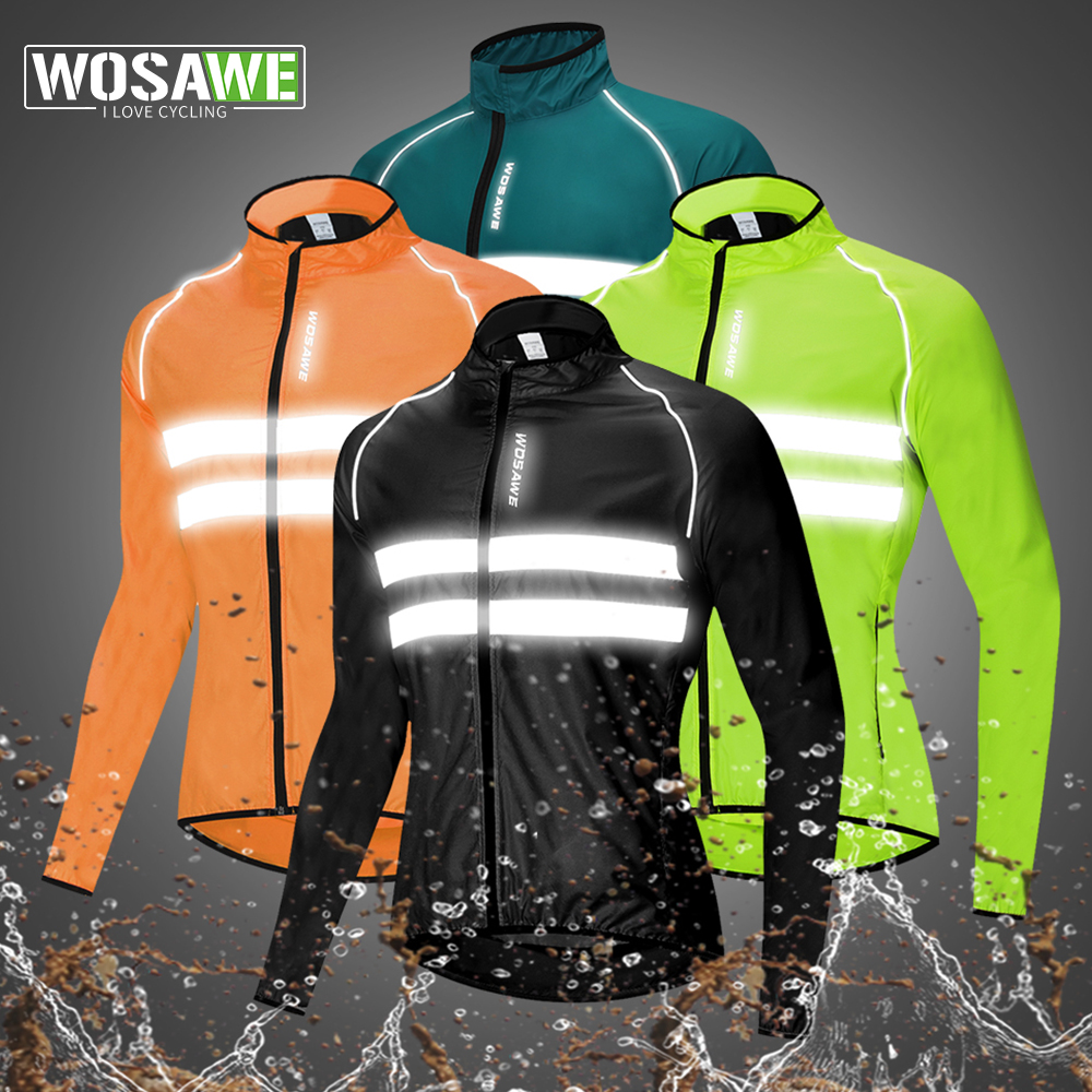 WOSAWE Men Cycling Windbreaker - مراجعة Cycling Commuter Jacket وسعره