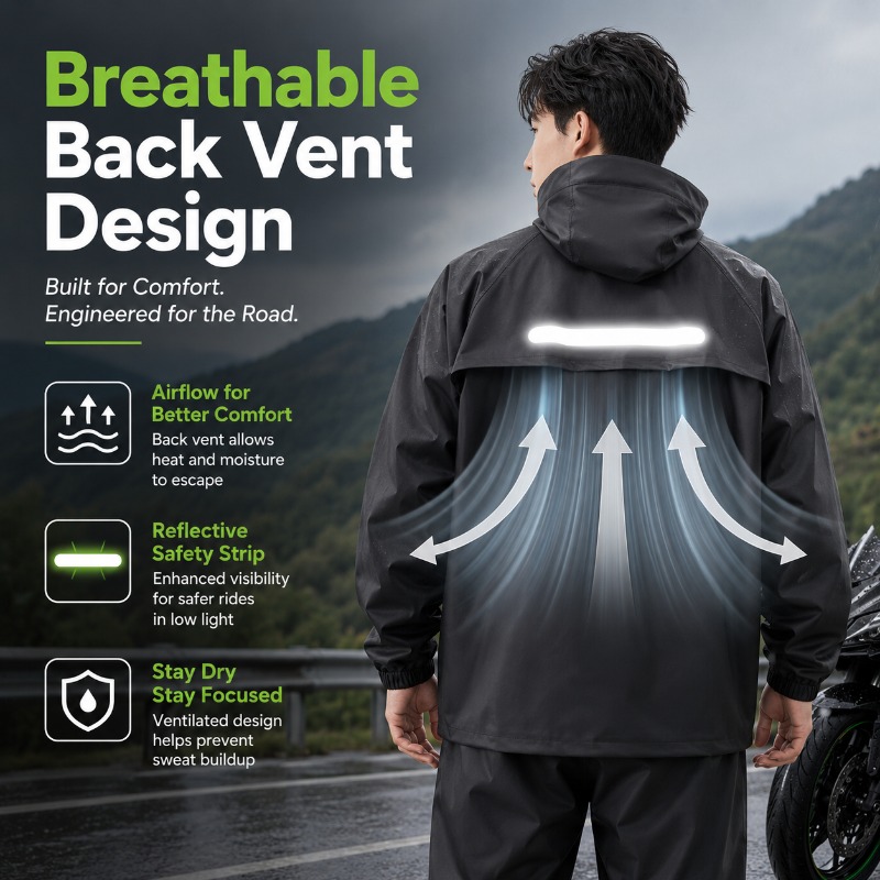 Unisex 2-Piece Waterproof Cycl - مراجعة Cycling Commute Jacket وسعره