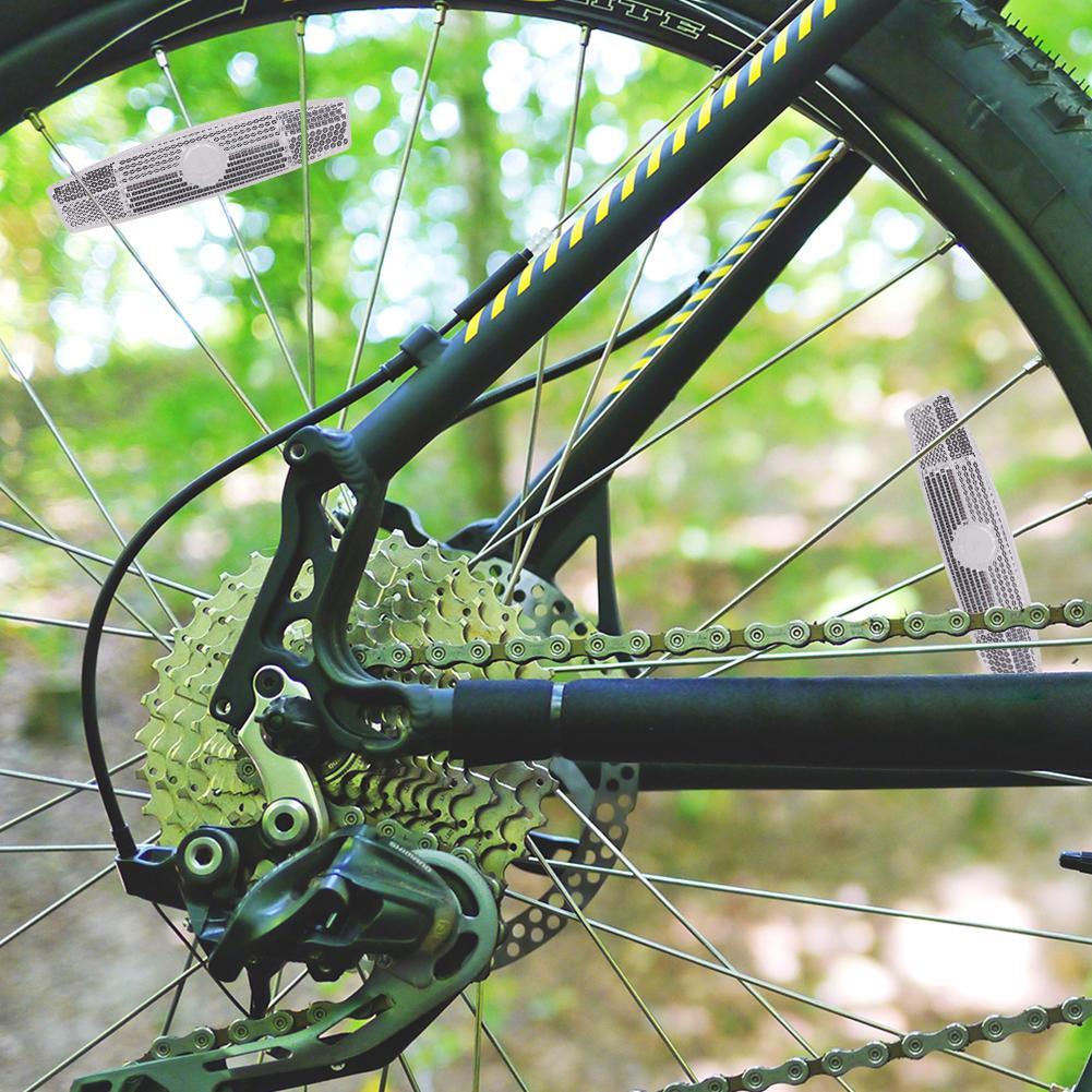4PCS/Set Bike Spoke Reflectors - مراجعة Spoke Reflector Set وسعره