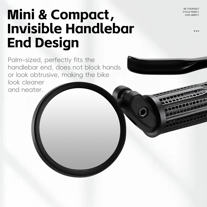 WEST BIKING Convex Bicycle Rea - مراجعة Mirror Handlebar Convex وسعره