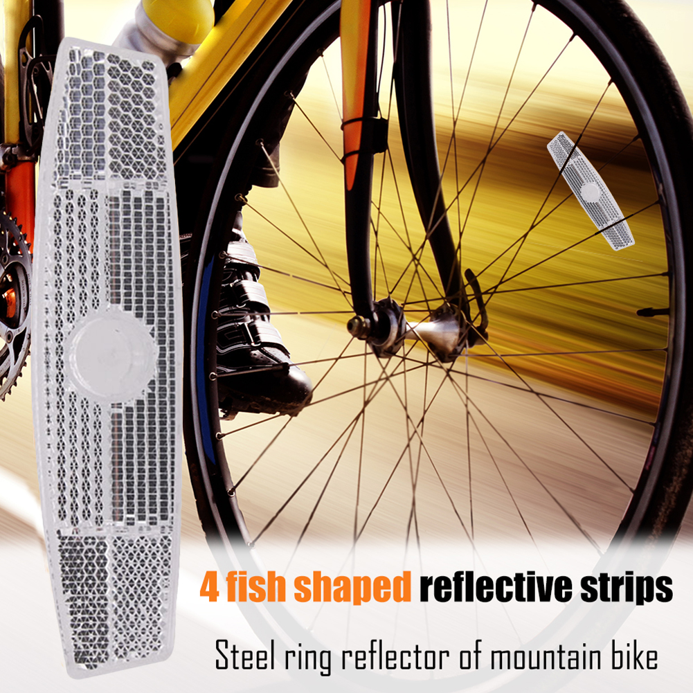 Mountain Bicycle Night Riding  - مراجعة Spoke Reflector Set وسعره