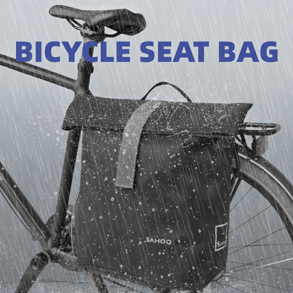 Cycling Bag Bicycle Bike Rear  - مراجعة Panniers Waterproof Rear وسعره