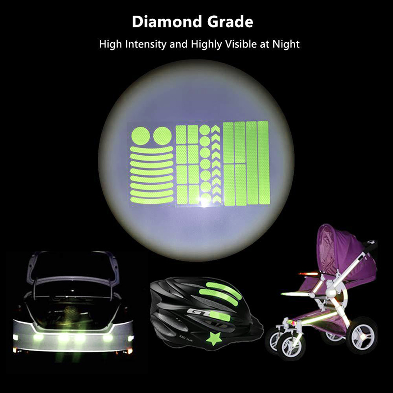 1 Set Car Tire Reflective Stic - مراجعة Spoke Reflector Set وسعره