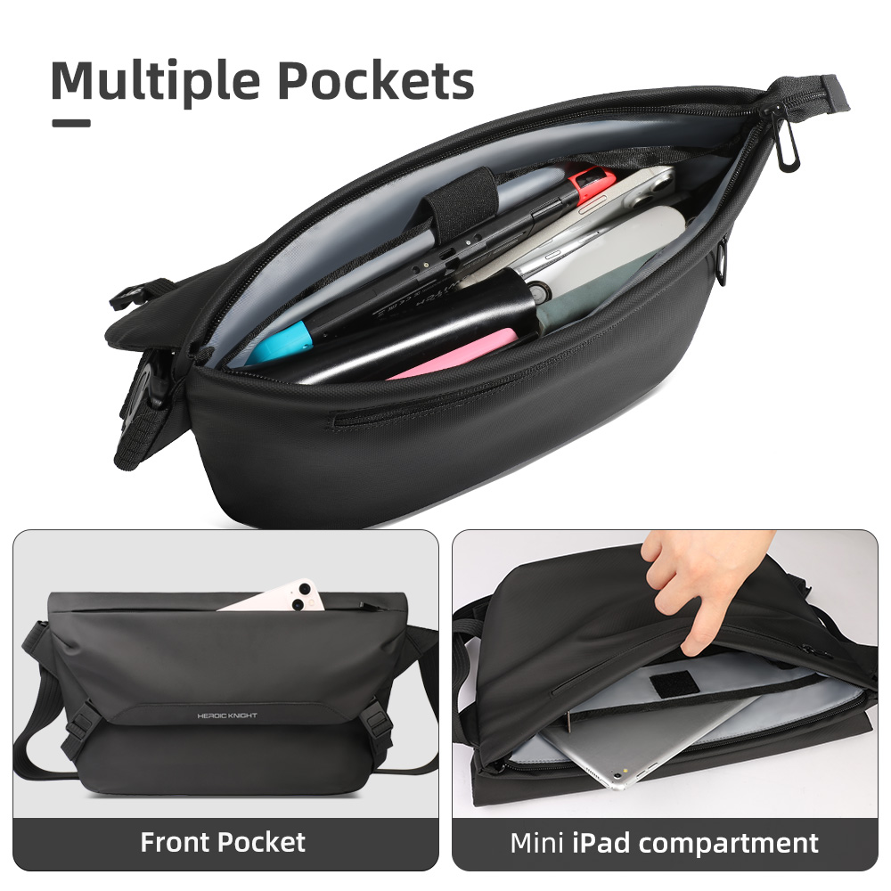 HcanKcan Man Shoulder Bag Wate - مراجعة Cycling Commuter Backpack Waterproof وسعره