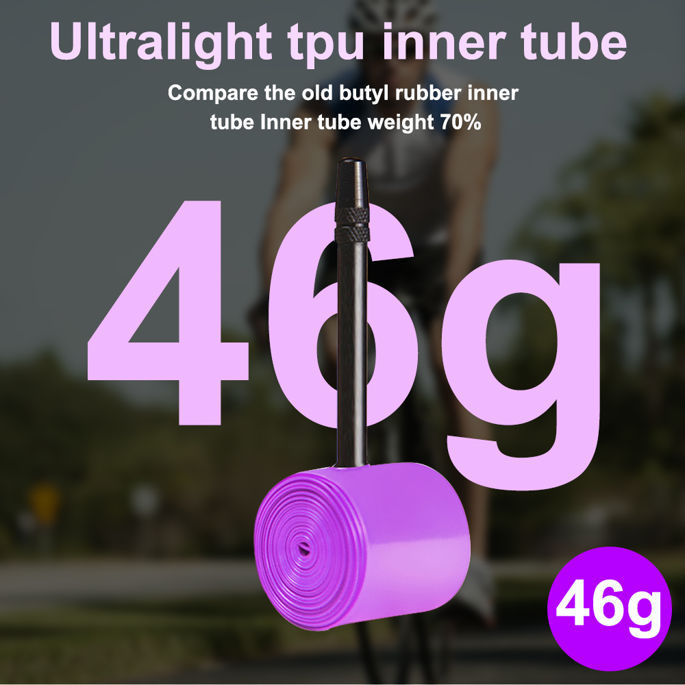 46g CYDY TPU gravel Bicycle In - مراجعة Inner Tube 700C وسعره